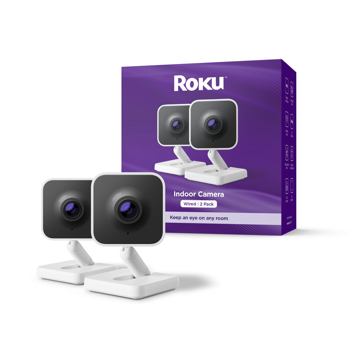 Roku Security Camera in 2 Pack