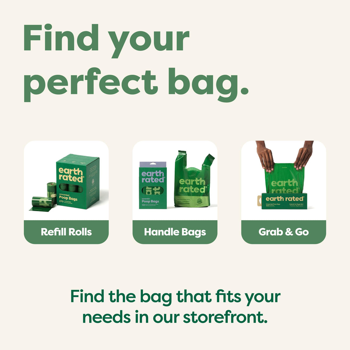 Earth Rated Waste Bag in 1 Count (Pack of 120), Lavender-Scented