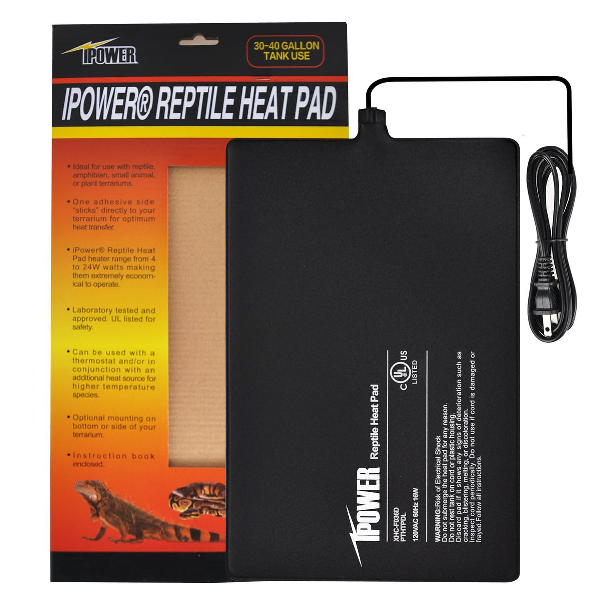 iPower Pet Supplies in 8" X 12", Black-1 Pack