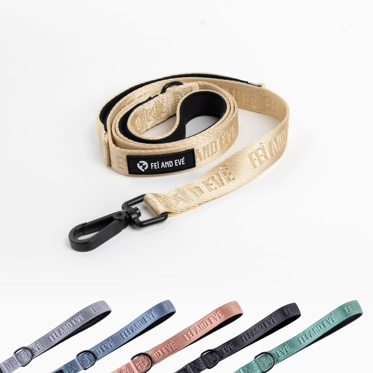 Fei and Eve Leash in 4FT, Champagne