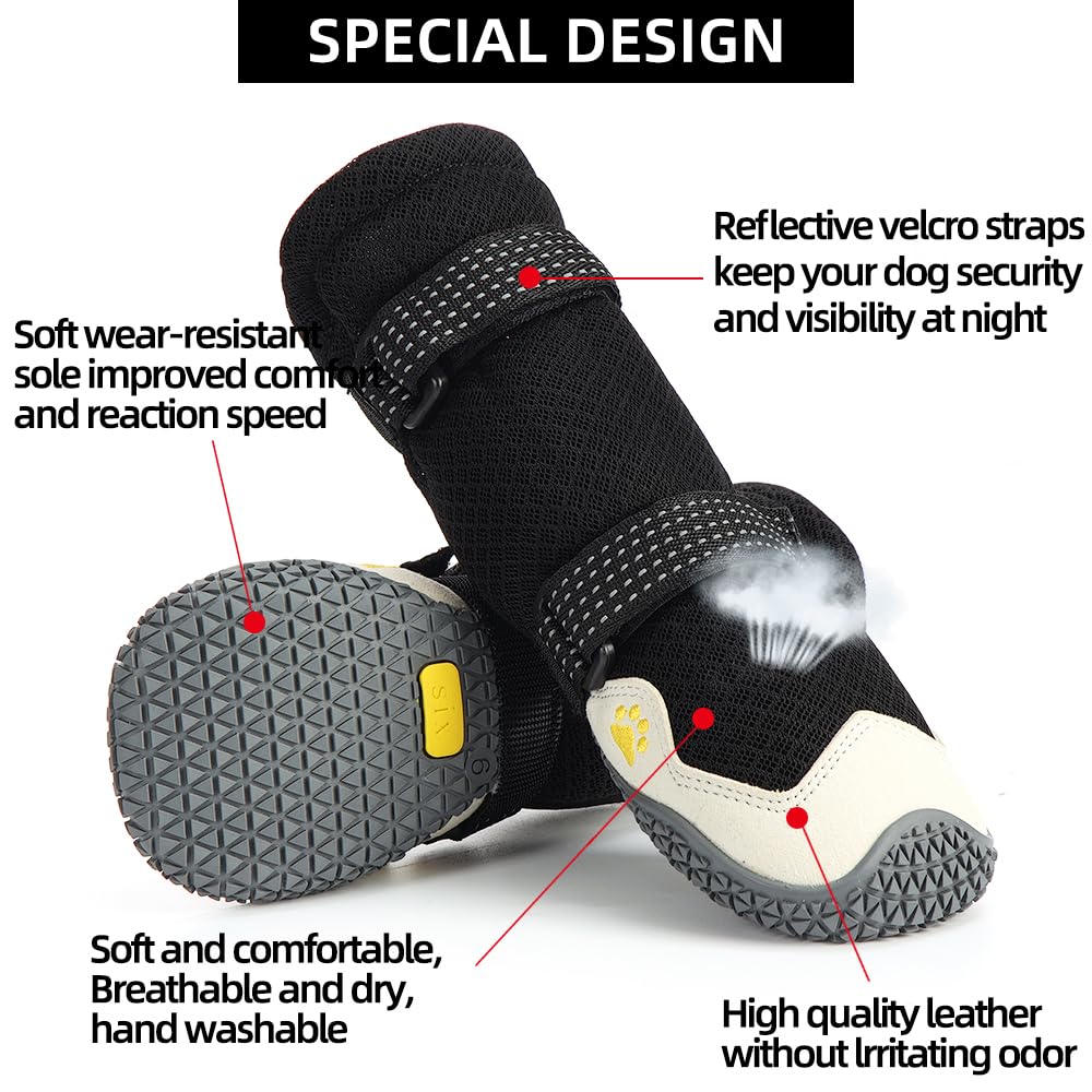 MUSIMC Paw Hoof Protector in Size 1: 1.57''x1.37''(L*W), B-Black gray