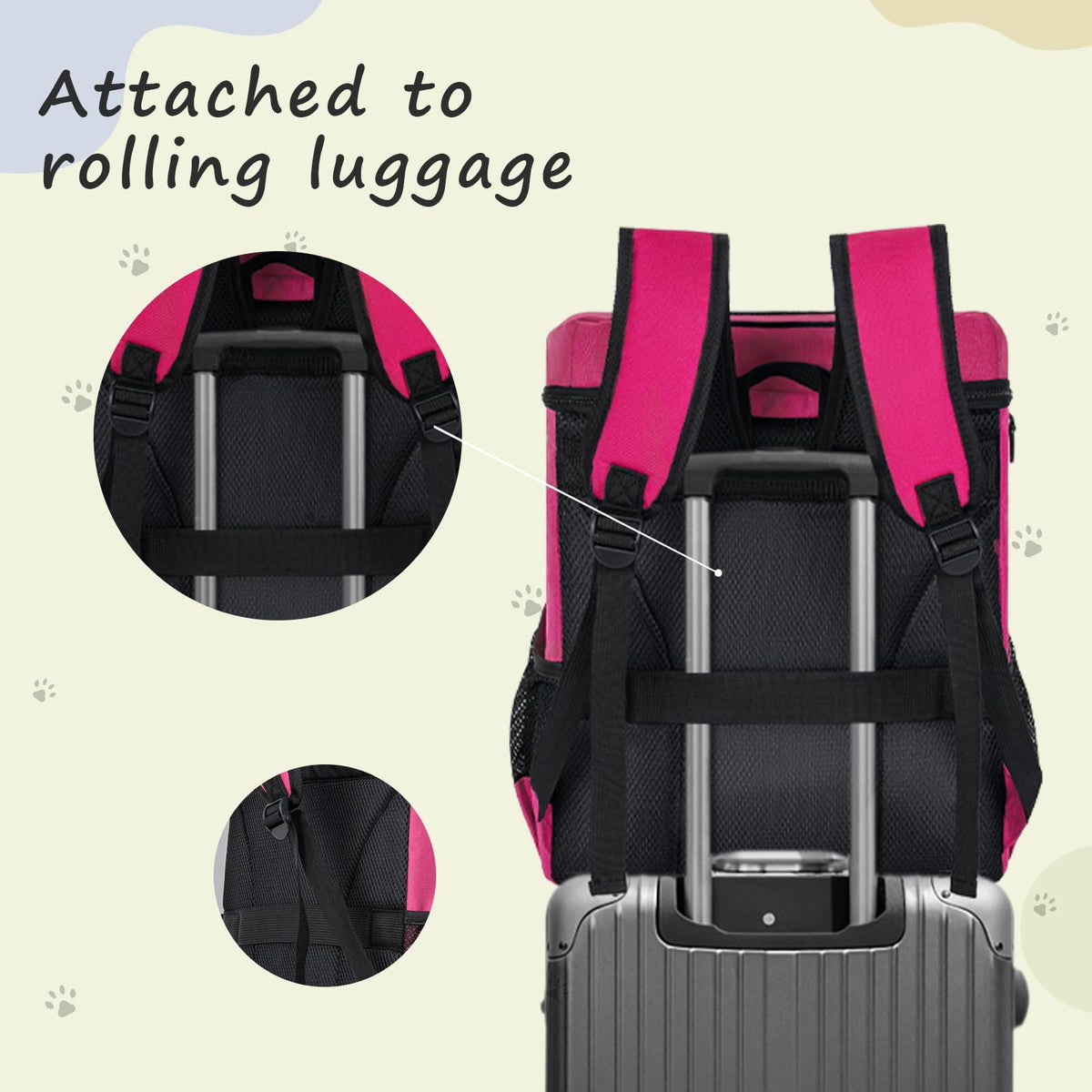 ANILD Animal Carrier in Pink