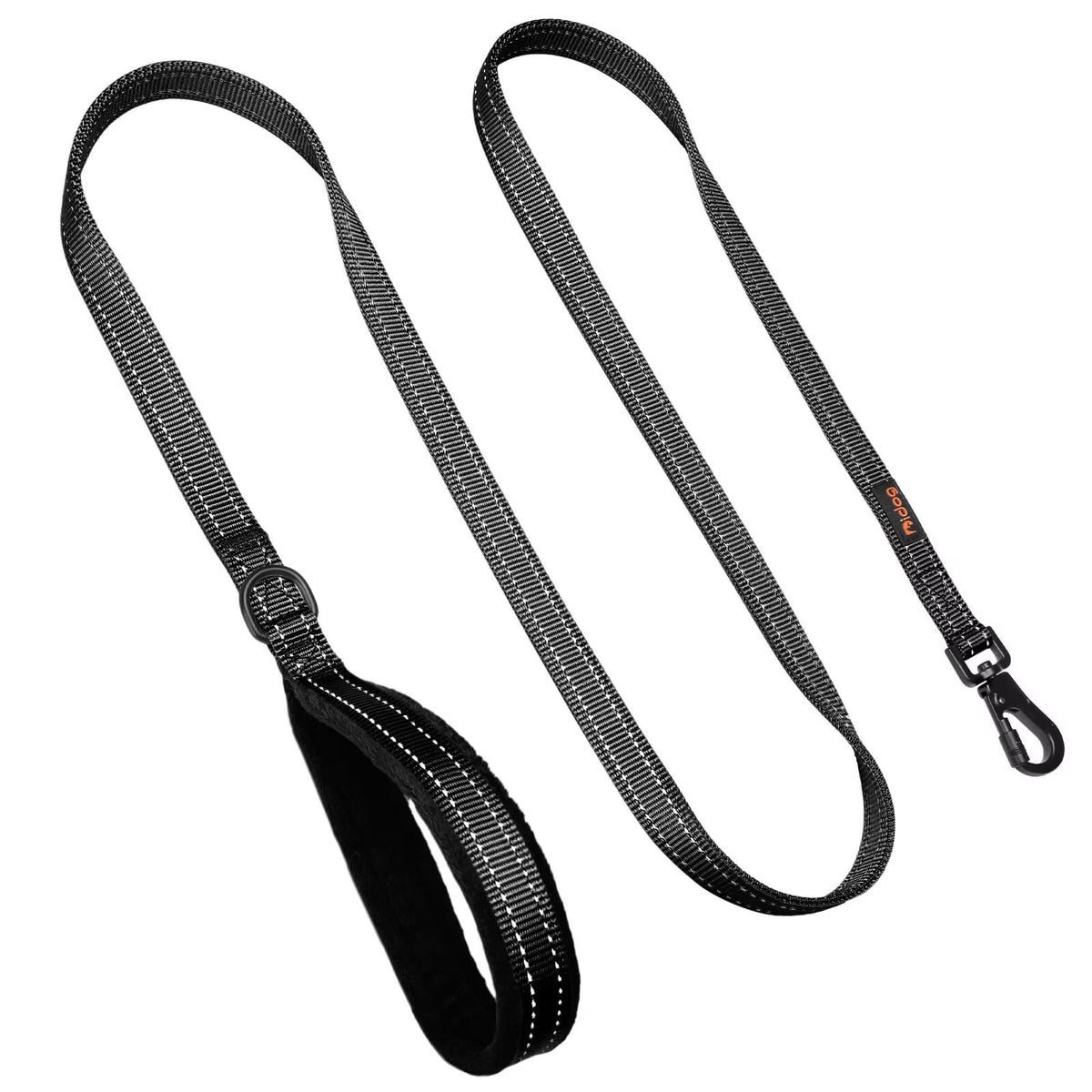 Didog Leash in 3/4''x 4 FT, Black