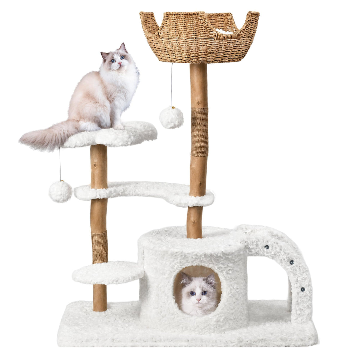 Easyego Pet Activity Structure in 45.6'', White