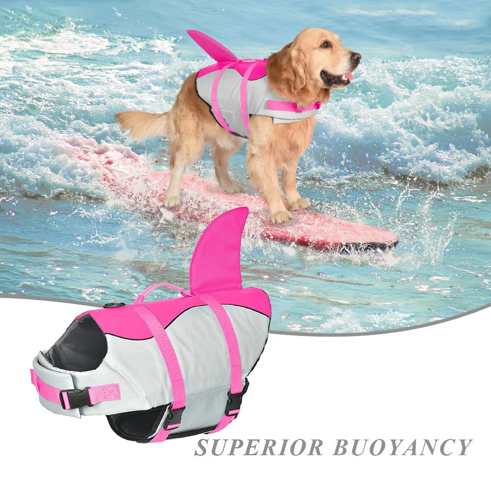 Doglay Pet Apparel in X-small, Pink-Shark