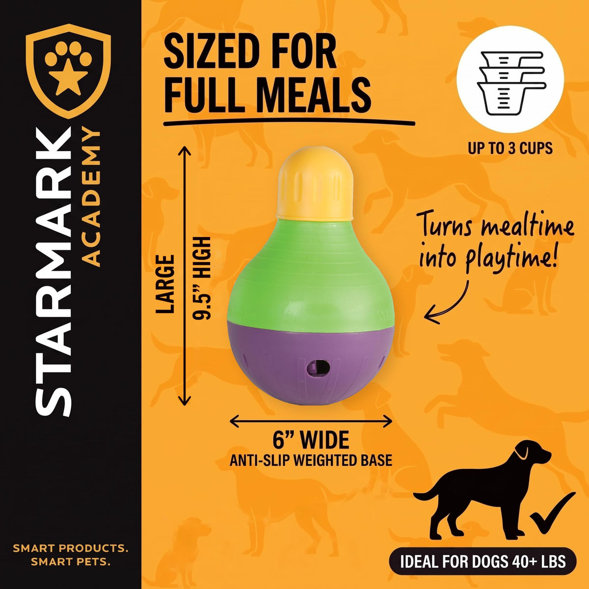 Starmark Pet Toy in Large, Green