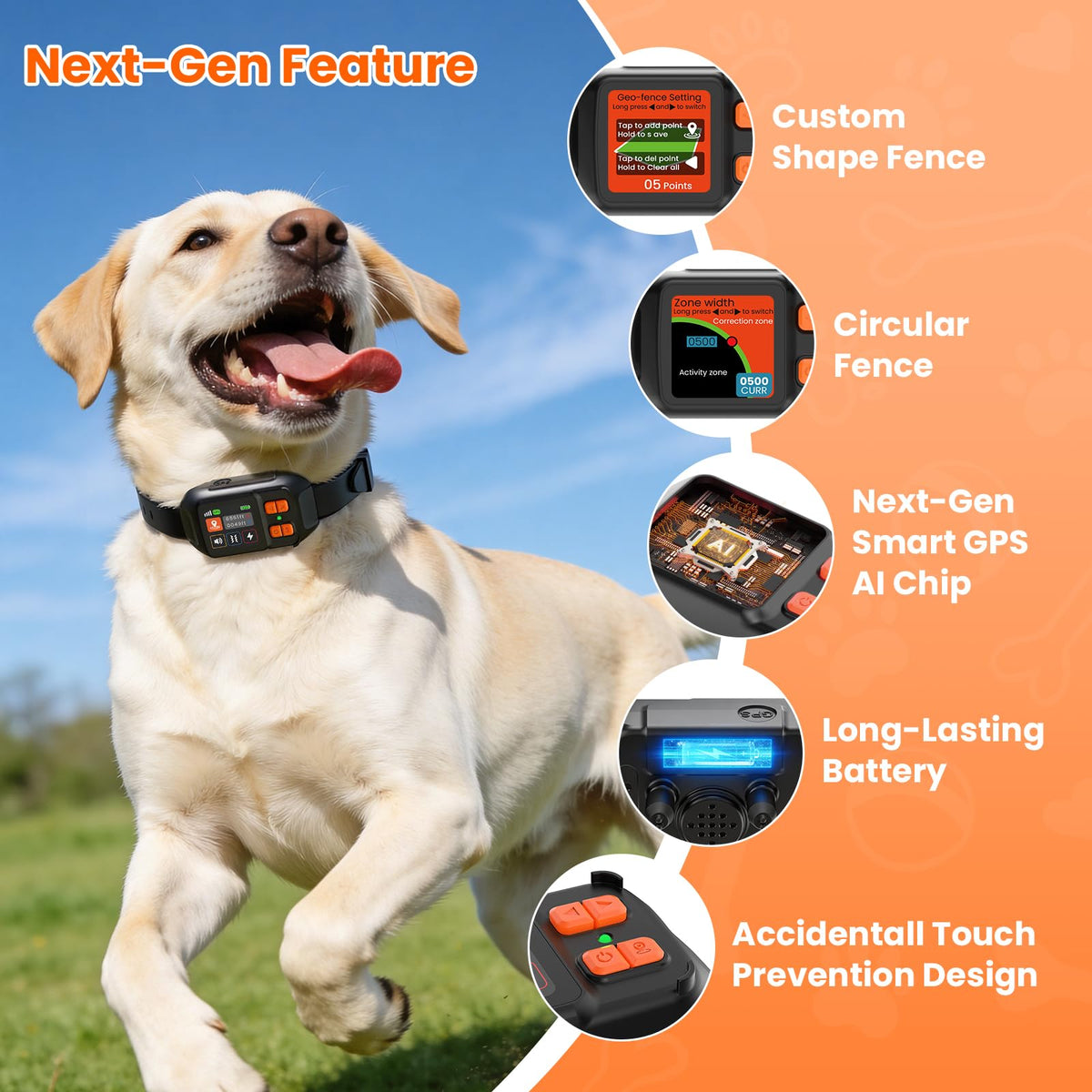 VUMXPE Animal Collar in medium_large, Black