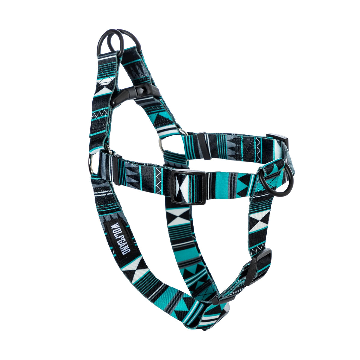 Wolfgang Man & Beast Animal Harness in Small (5/8 Inch x 12-18 Inch), WesternSky Print