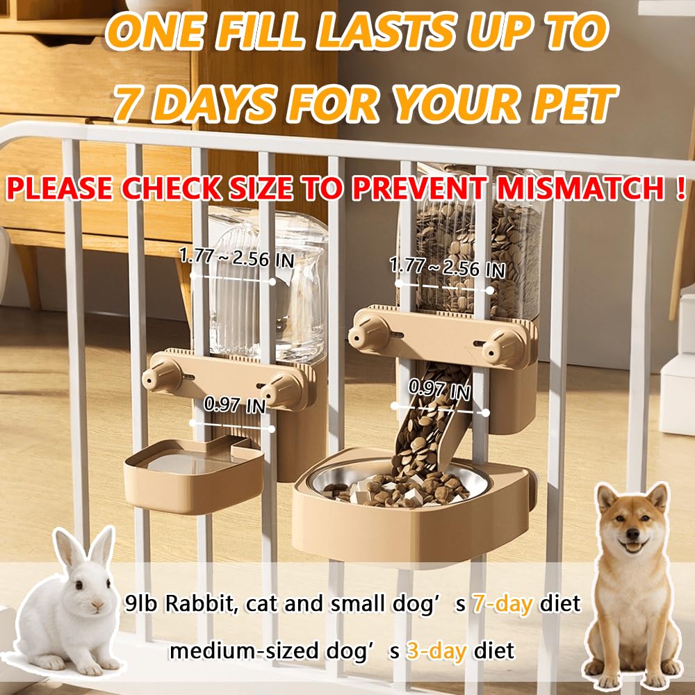 VE ThalasynTech Pet Feeder in Brown