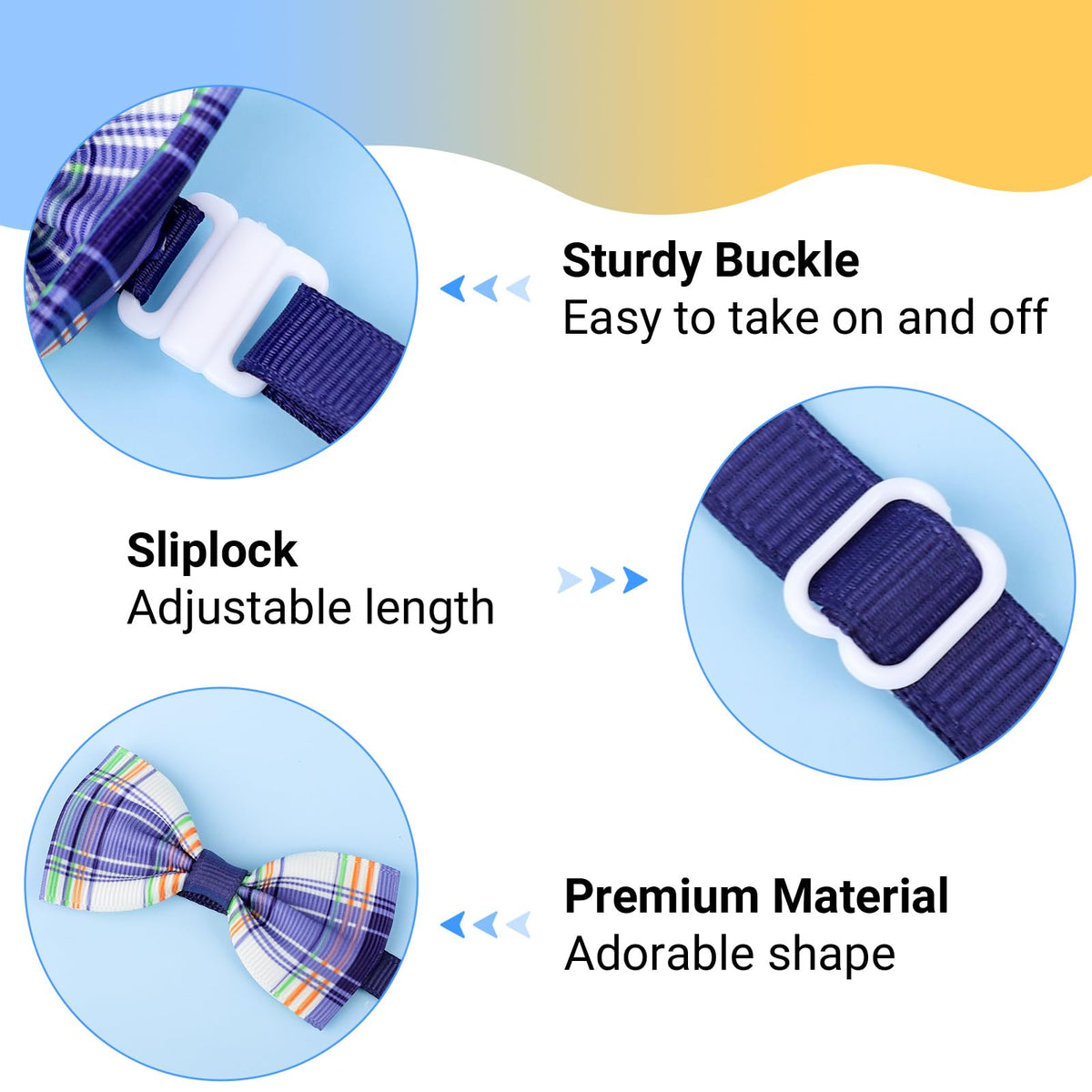 Segarty Pet Apparel in Large, 40pcs-plaid