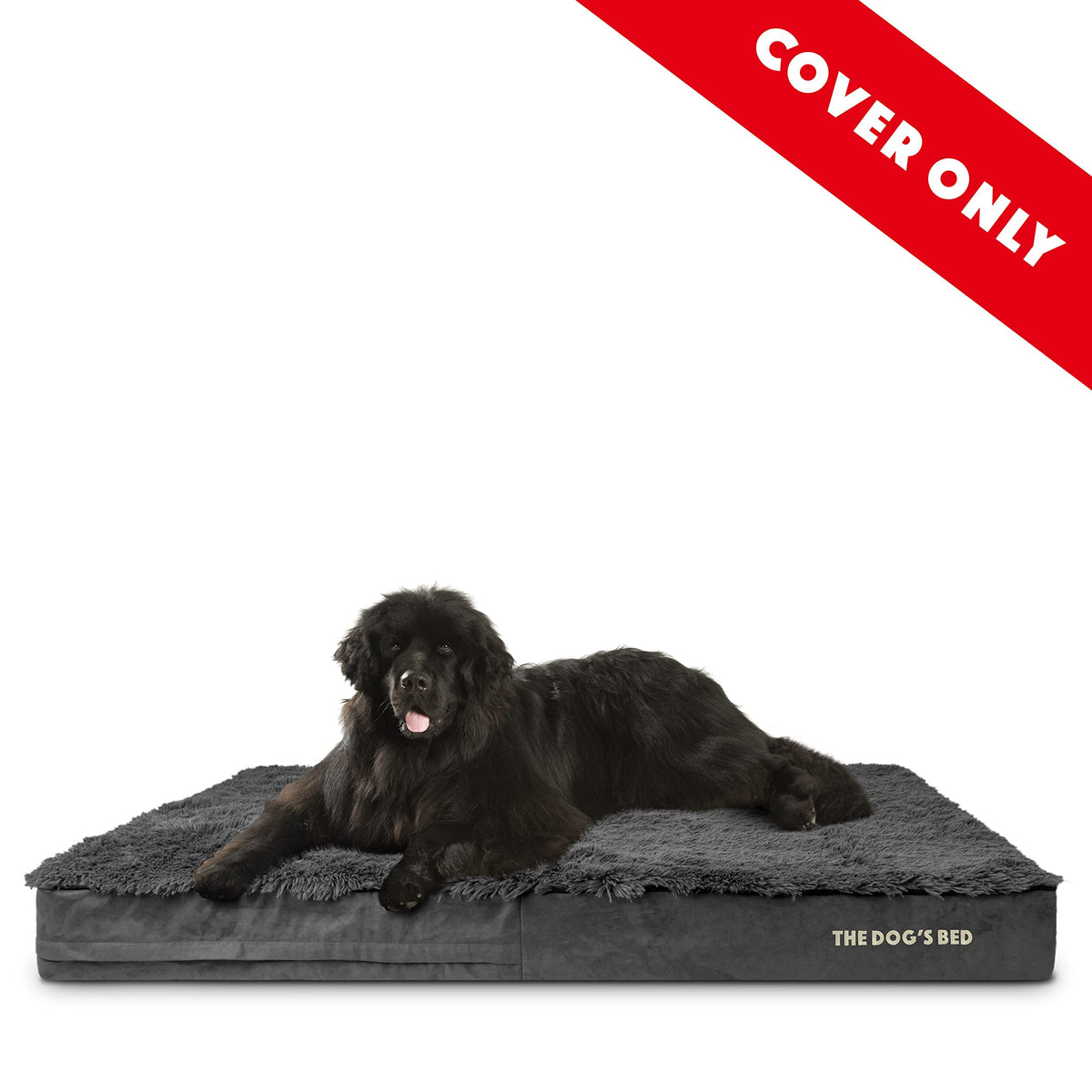 The Dog's Balls Pet Supplies in XXXL Spare Cover (6" Deep), Grey Fur