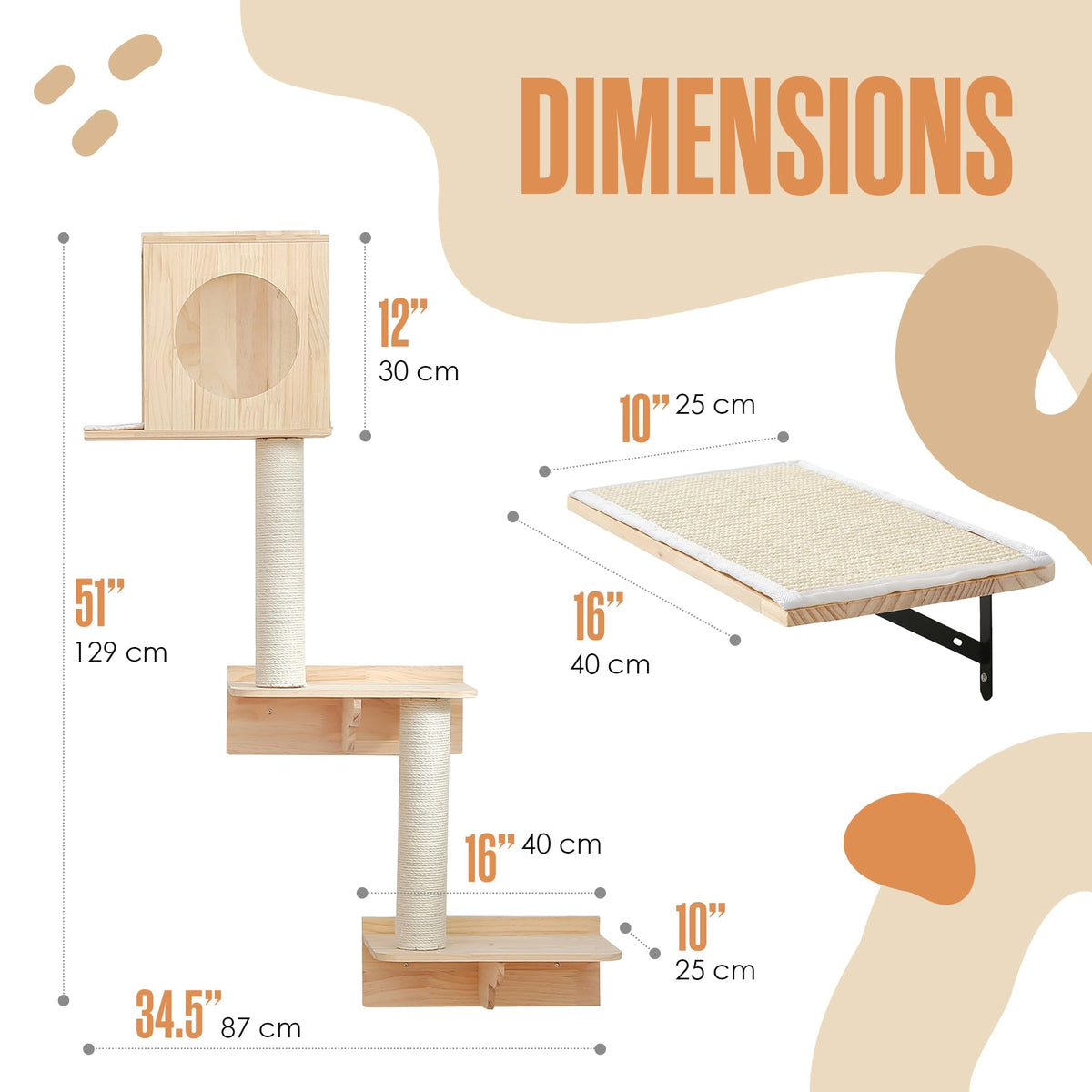 Houseables Pet Activity Structure in 14 x 10 x 6 inches