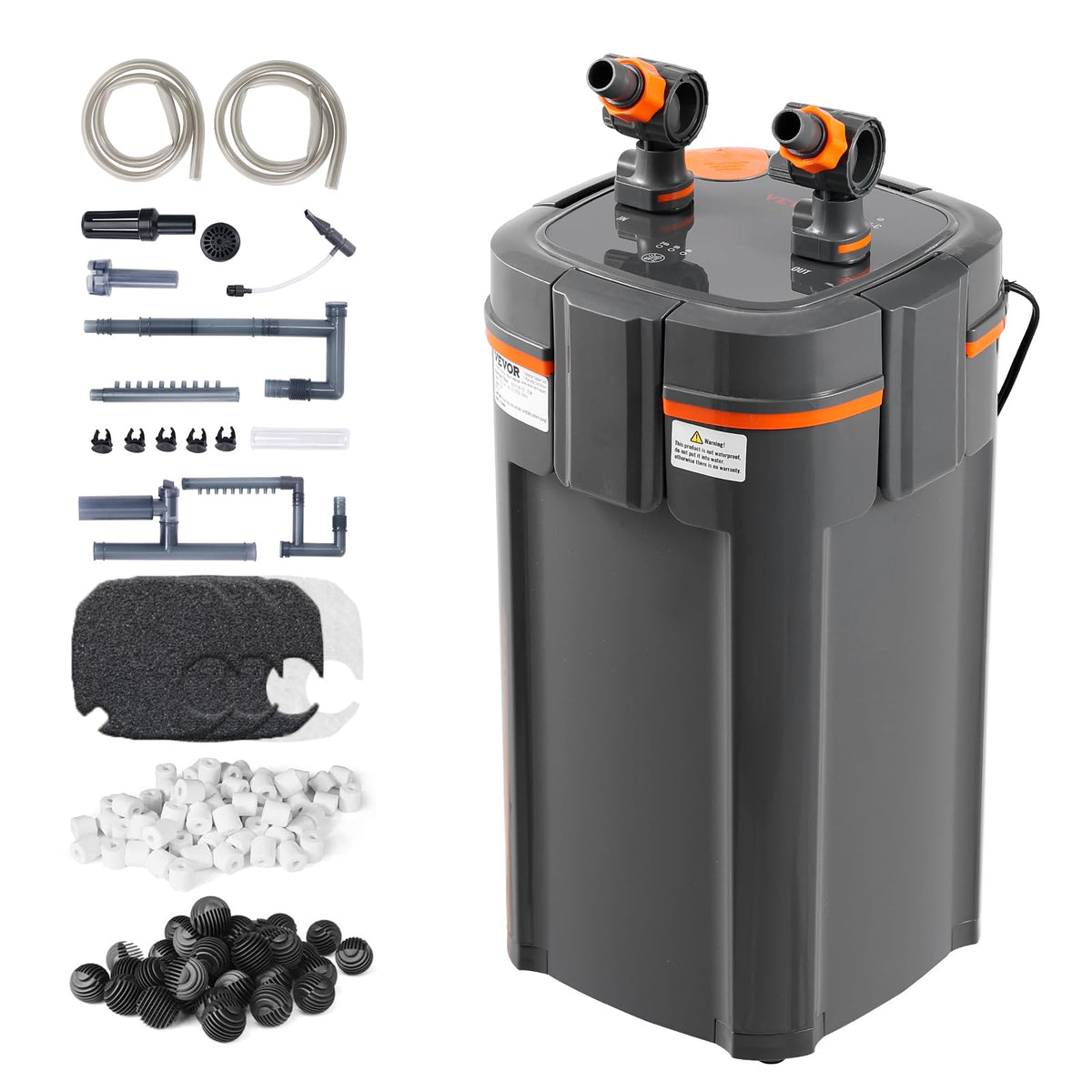 VEVOR Water Pump in 317GPH-UV, Gray