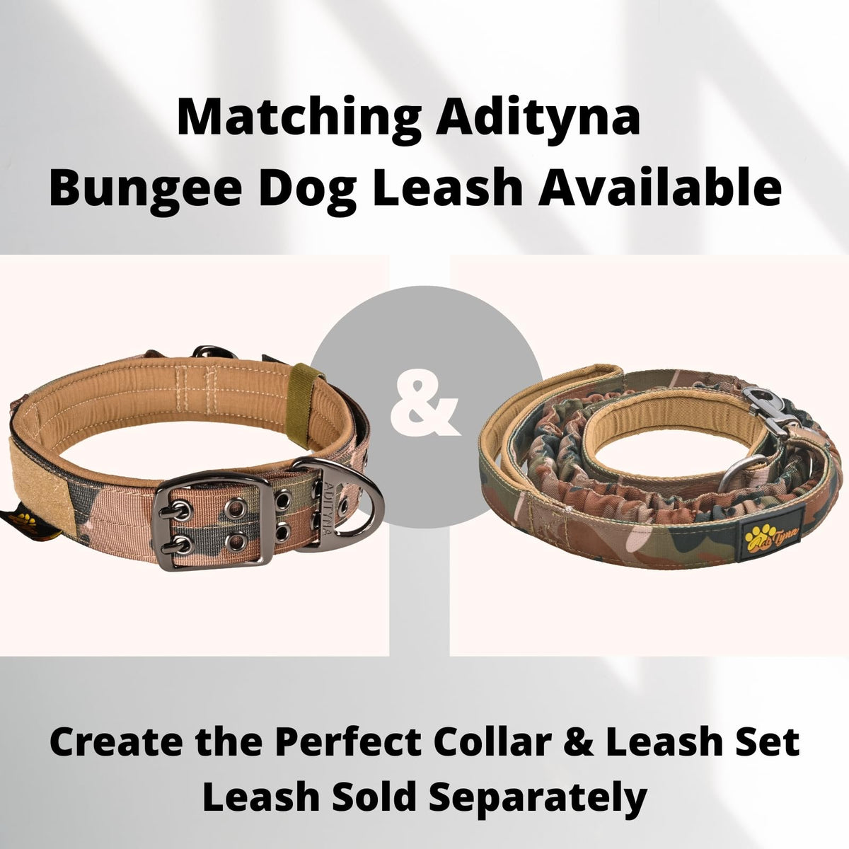 ADITYNA Animal Collar in Extra-Large: Fit 24-30" Neck, Camo
