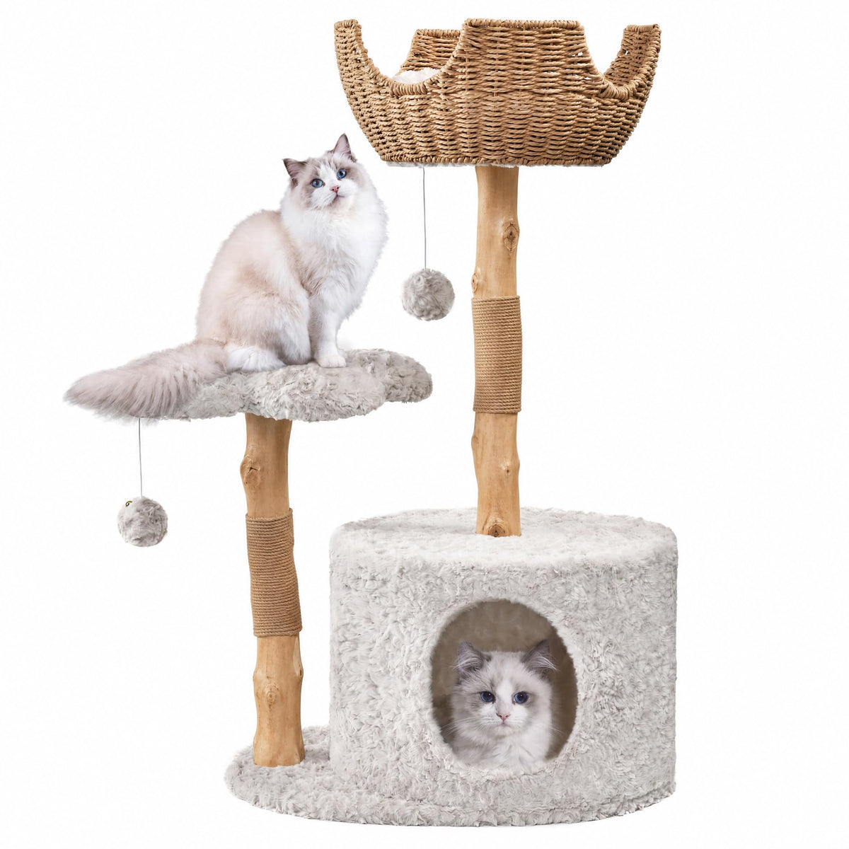 Easyego Pet Activity Structure in 35.5'', Black