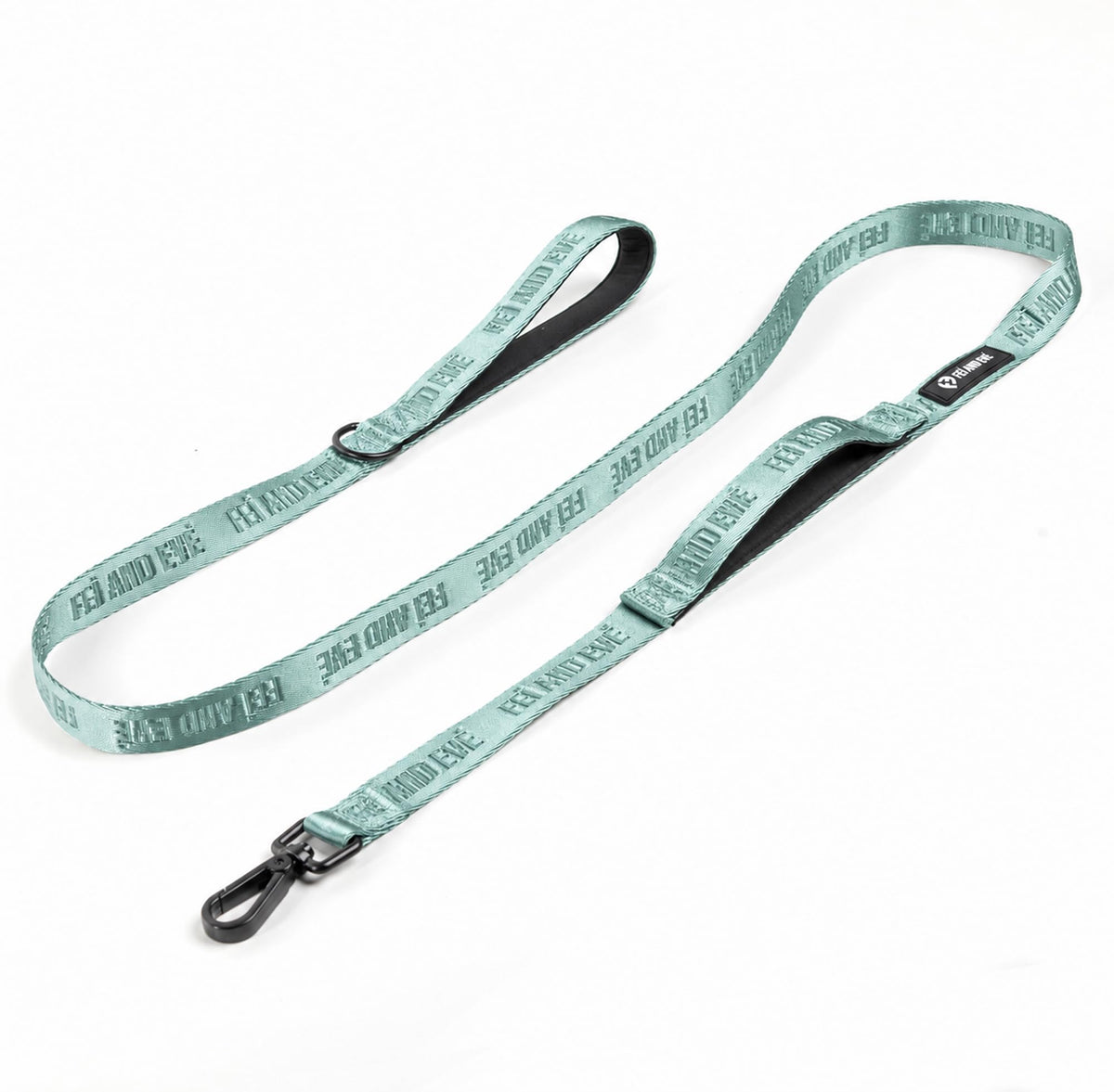 Fei and Eve Leash in 4FT, Glacier Green