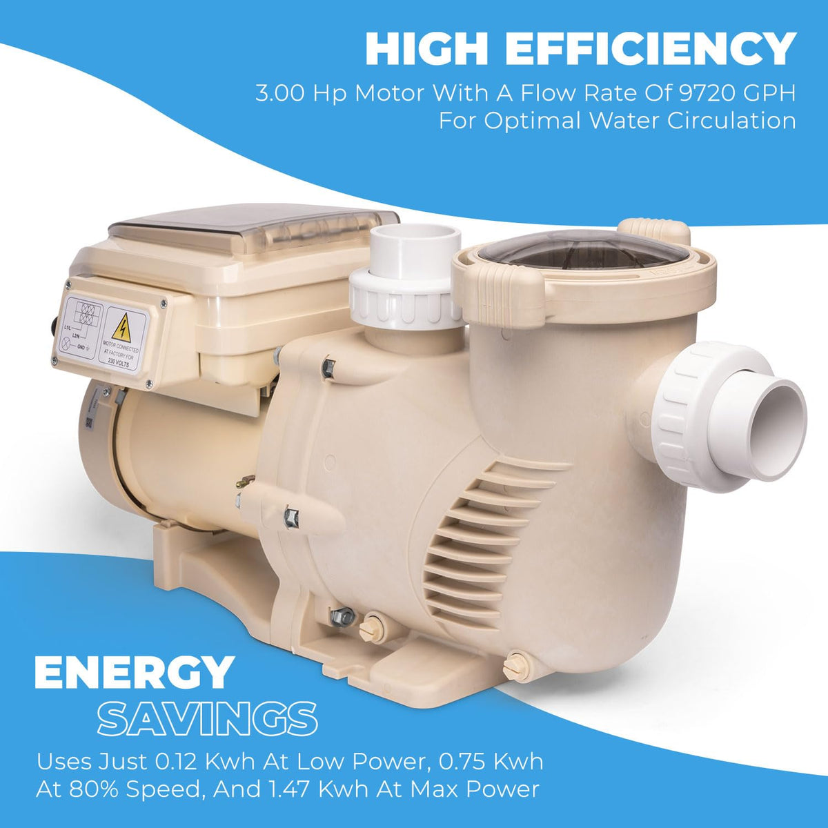 XtremepowerUS Water Pump in Beige