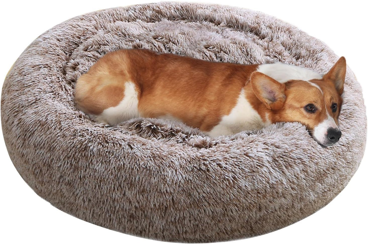 JOLLYVOGUE Pet Bed Mat in 27", Smoke Brown