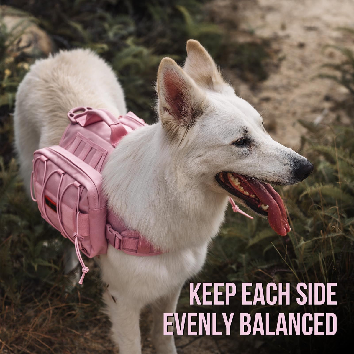 ONETIGRIS Pet Supplies in Medium, Pink