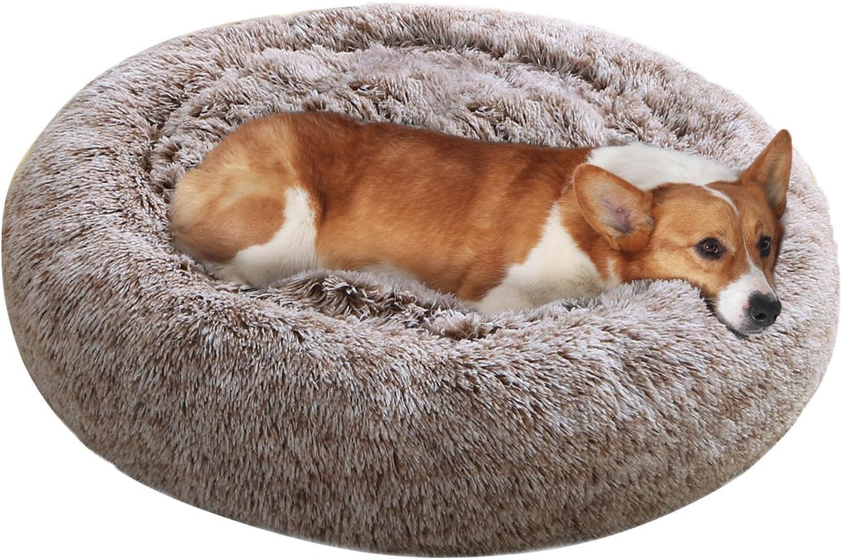 JOLLYVOGUE Pet Bed Mat in 36", Smoke Brown