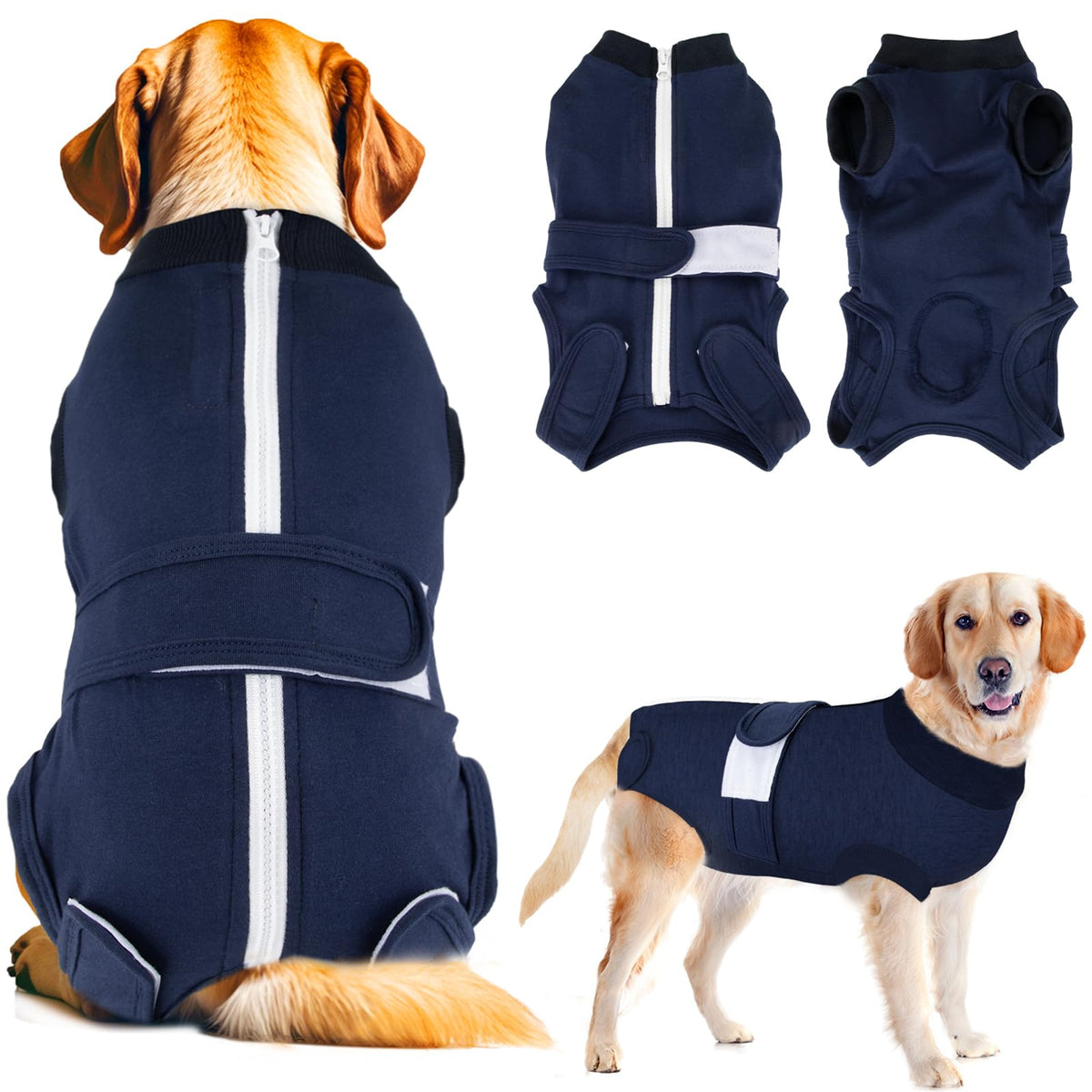 SlowTon Pet Apparel in Large, 2.Dark Blue