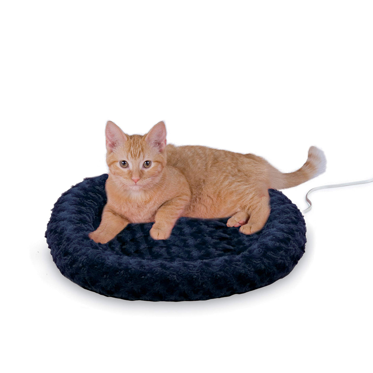 K&H Pet Products Pet Bed Mat in Small 18 Inches Round, Blue