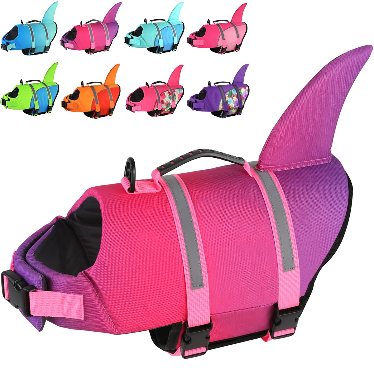 Doglay Pet Apparel in X-large, Gradient Pink Purple