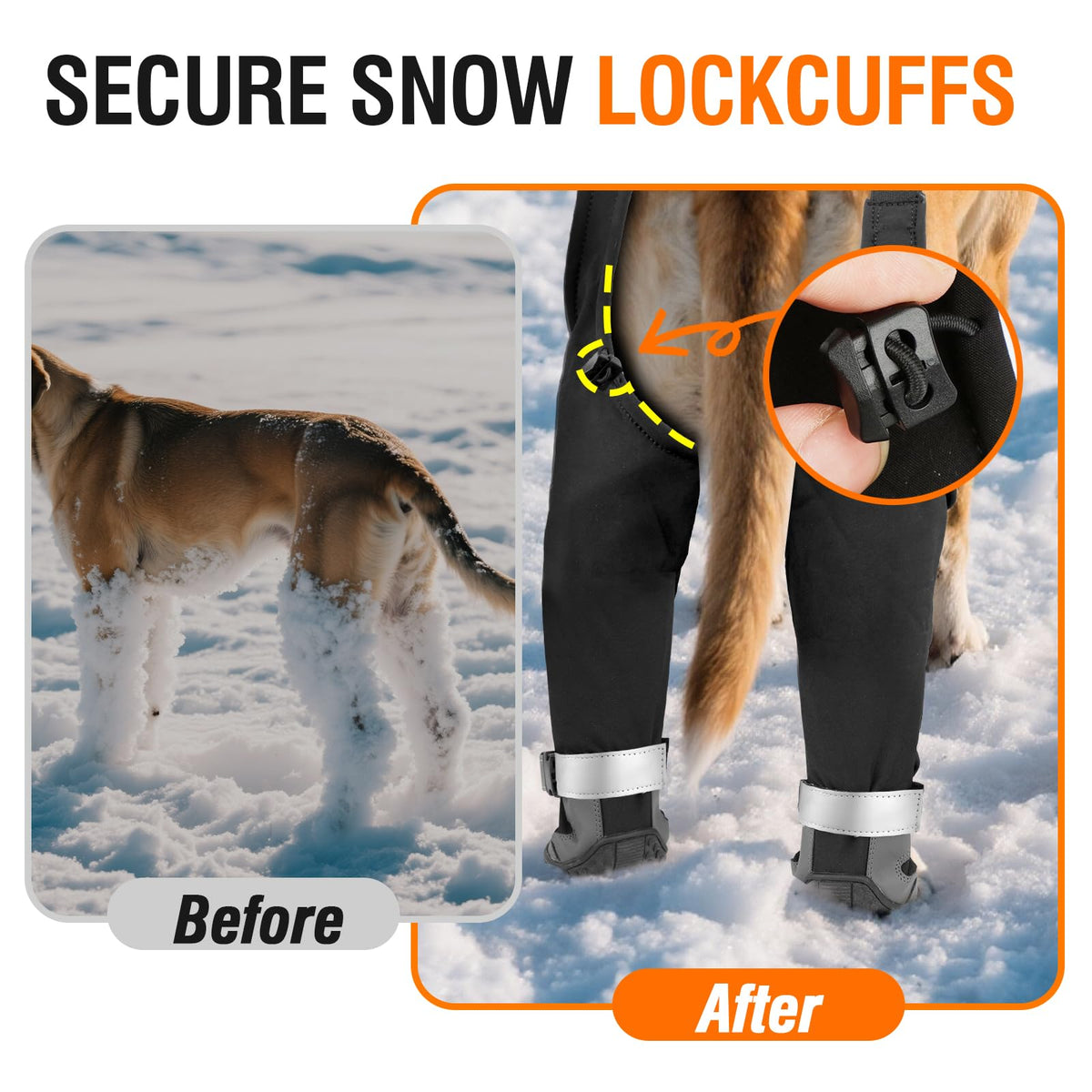 Giiyoe Paw Hoof Protector in 2, Black