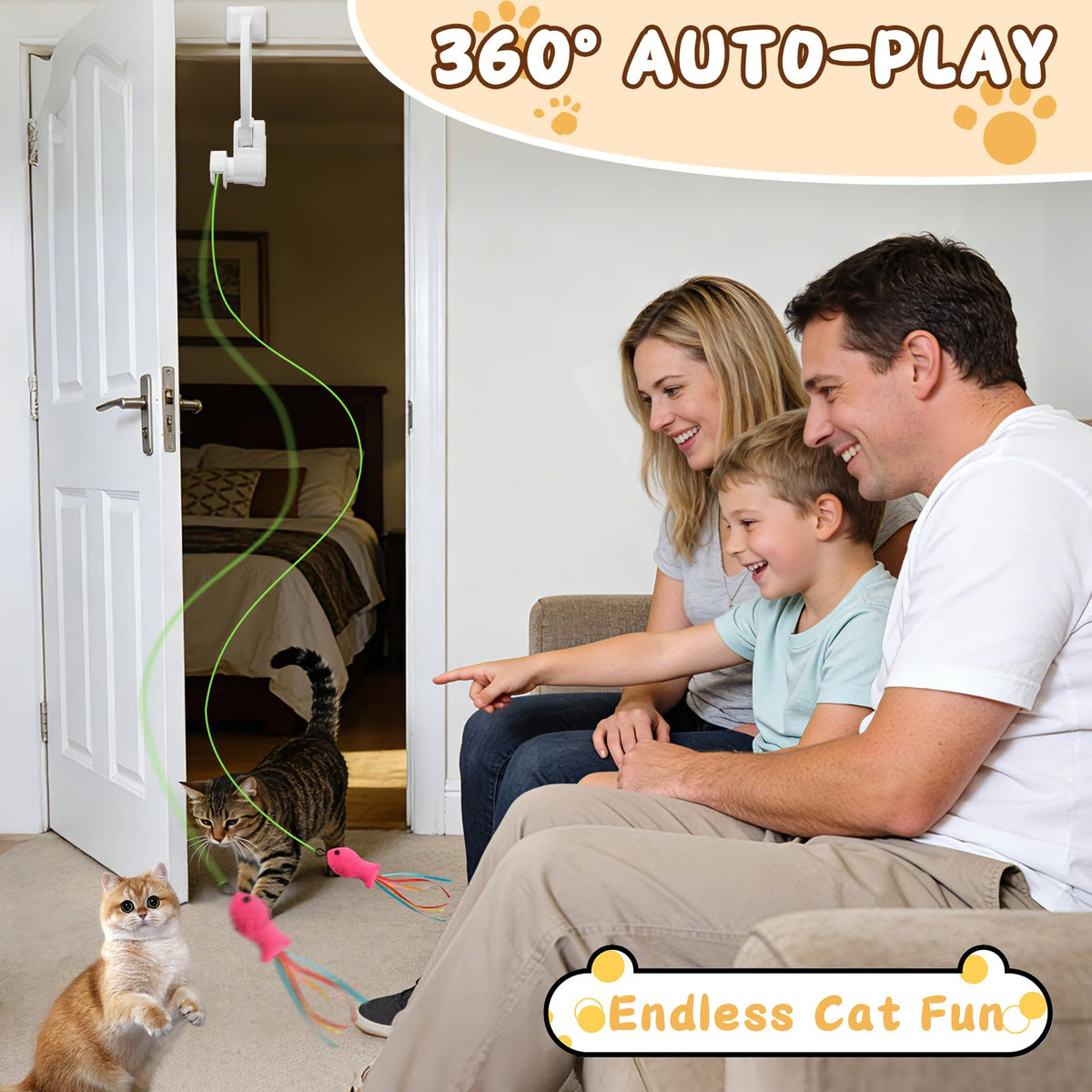 GamiAcces Pet Toy in One Size, Blue