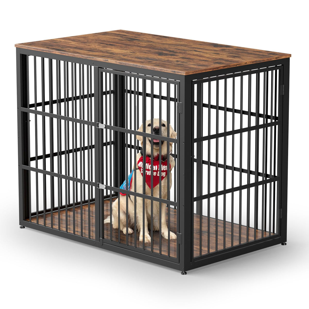 Lyromix Animal Cage in 47.2"L x 29.1"W x 37.6"H, Brown