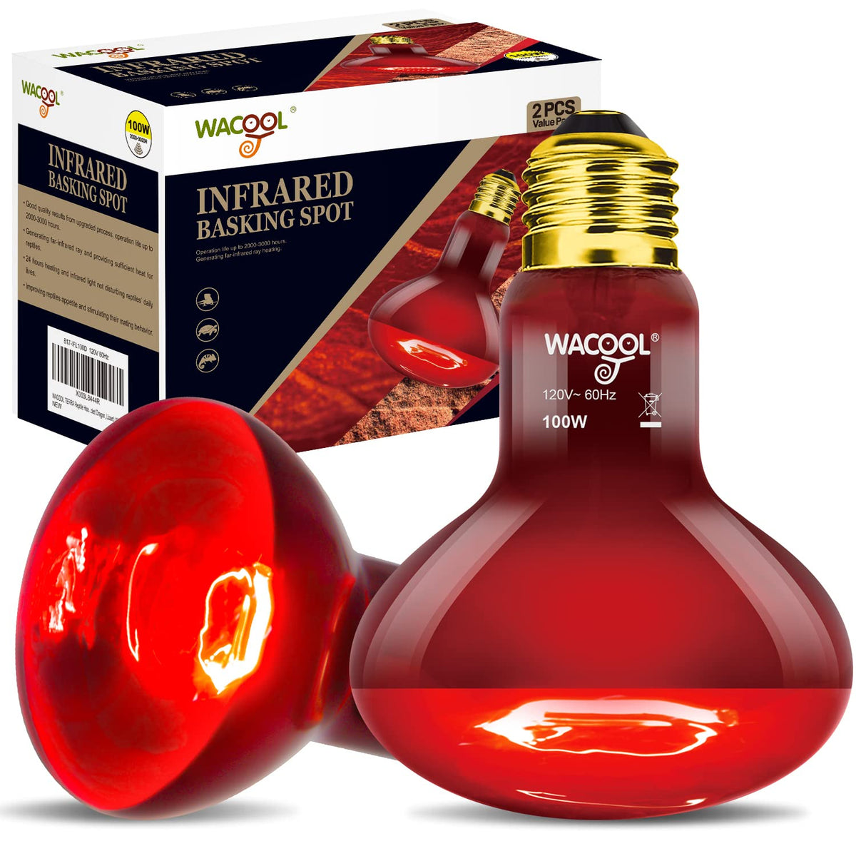 WACOOL TERRA Light Bulb in 100W, Daylight White