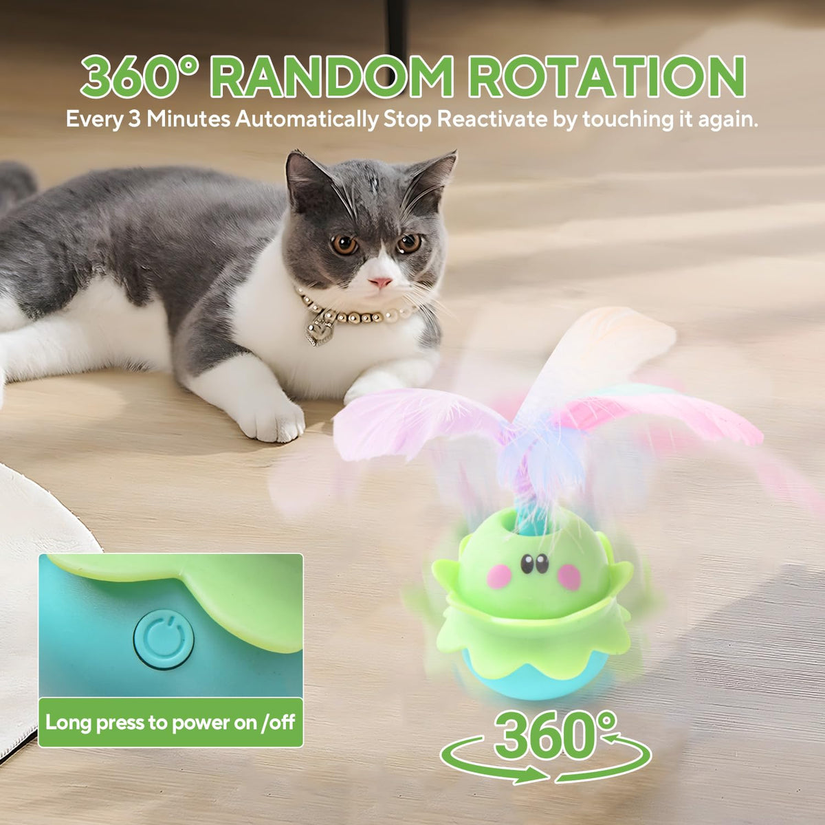 LIFLIX Pet Toy in Green