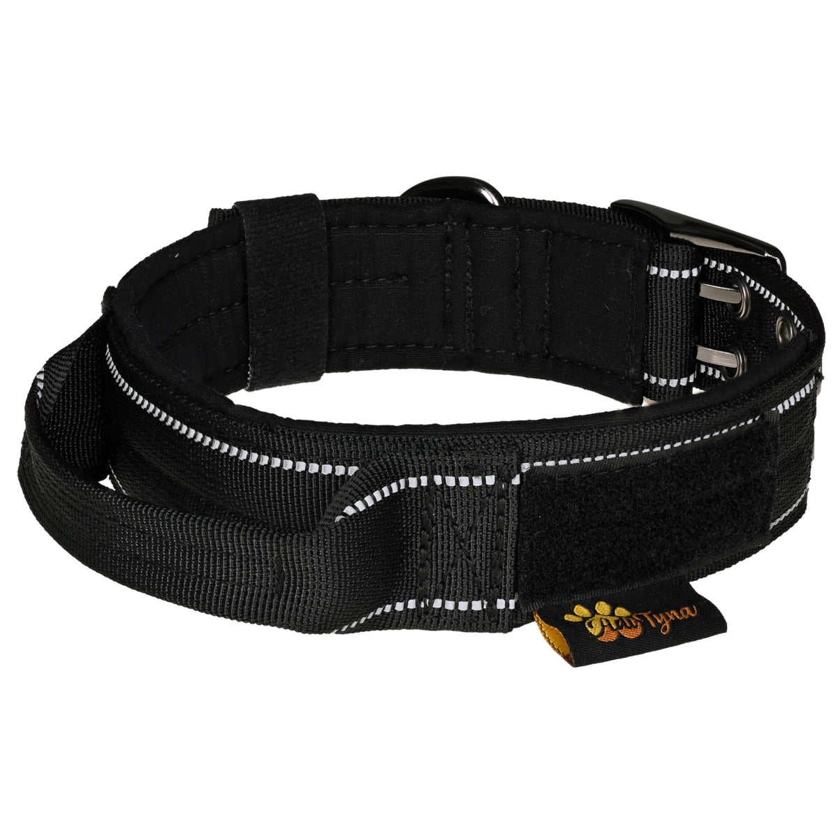 ADITYNA Animal Collar in Extra-Large: Fit 24-30" Neck, Black