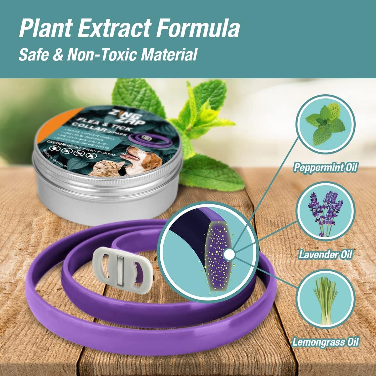 ZingZap Pet Pest Control in Grey