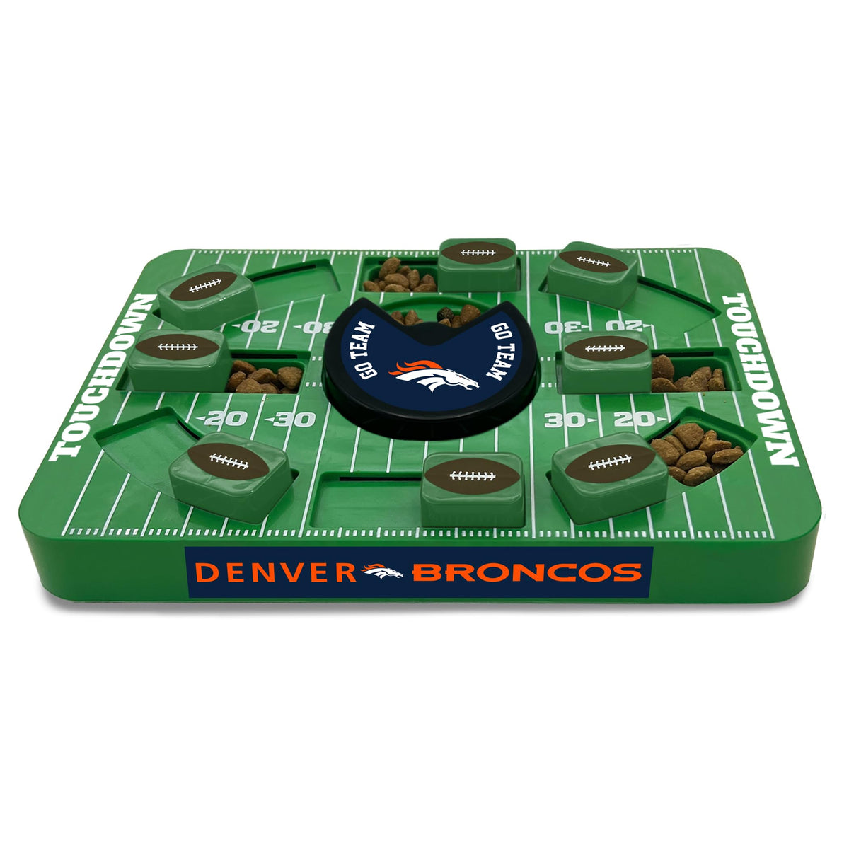 Pets First Pet Feeder in Large, DENVER BRONCOS