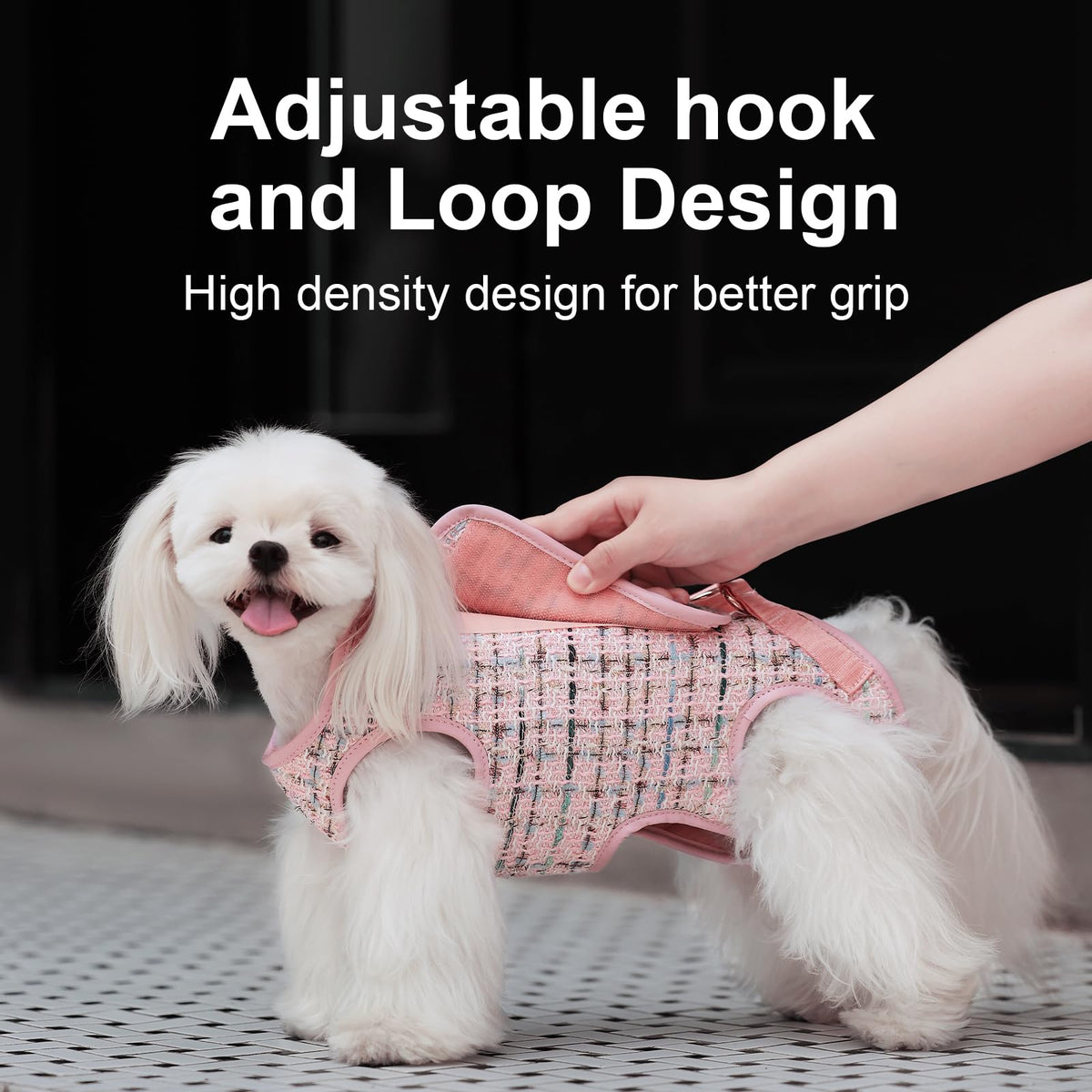 wakytu Animal Harness in X-Small(2-5 LBS), 2.0 Pink