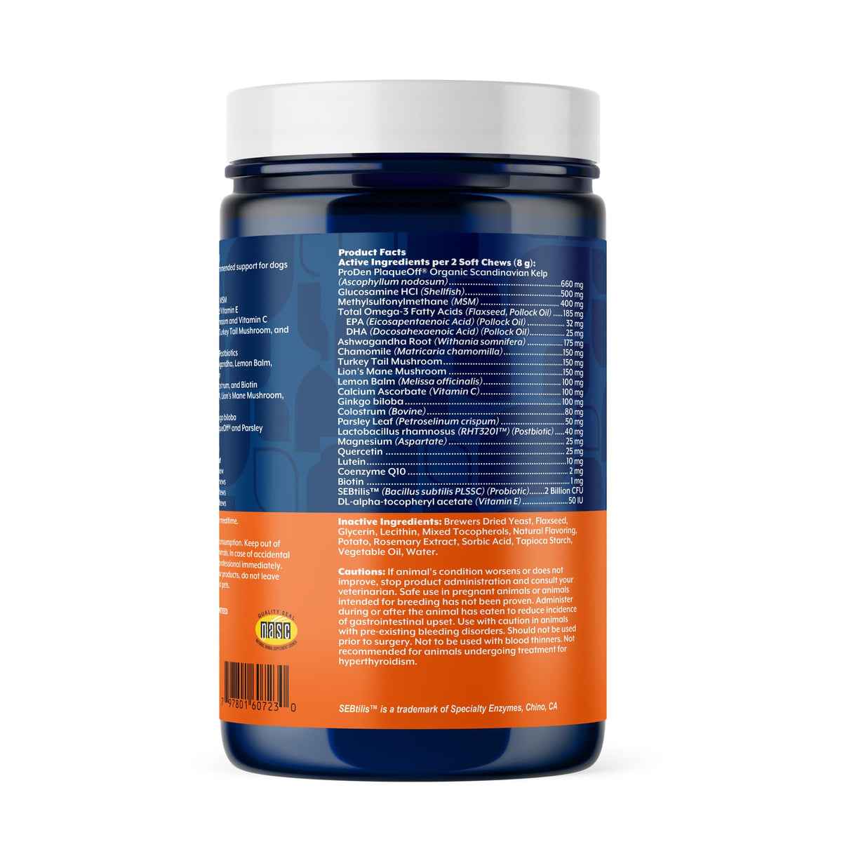 NaturVet Animal Vitamin in Adult- 60 Soft Chews, Life Stages