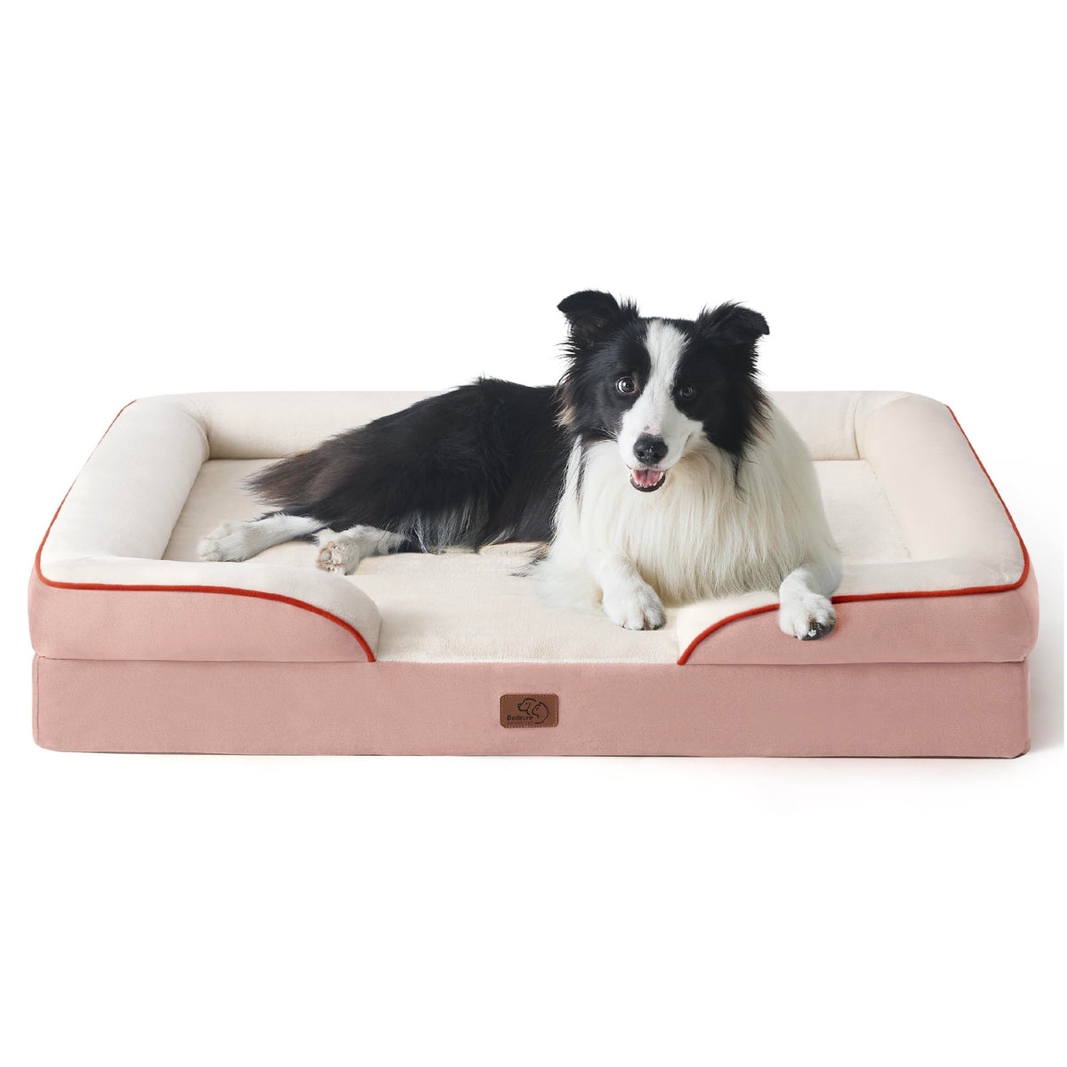 Bedsure Pet Bed Mat in 35"l X 25"w X 6.5"th, Pink