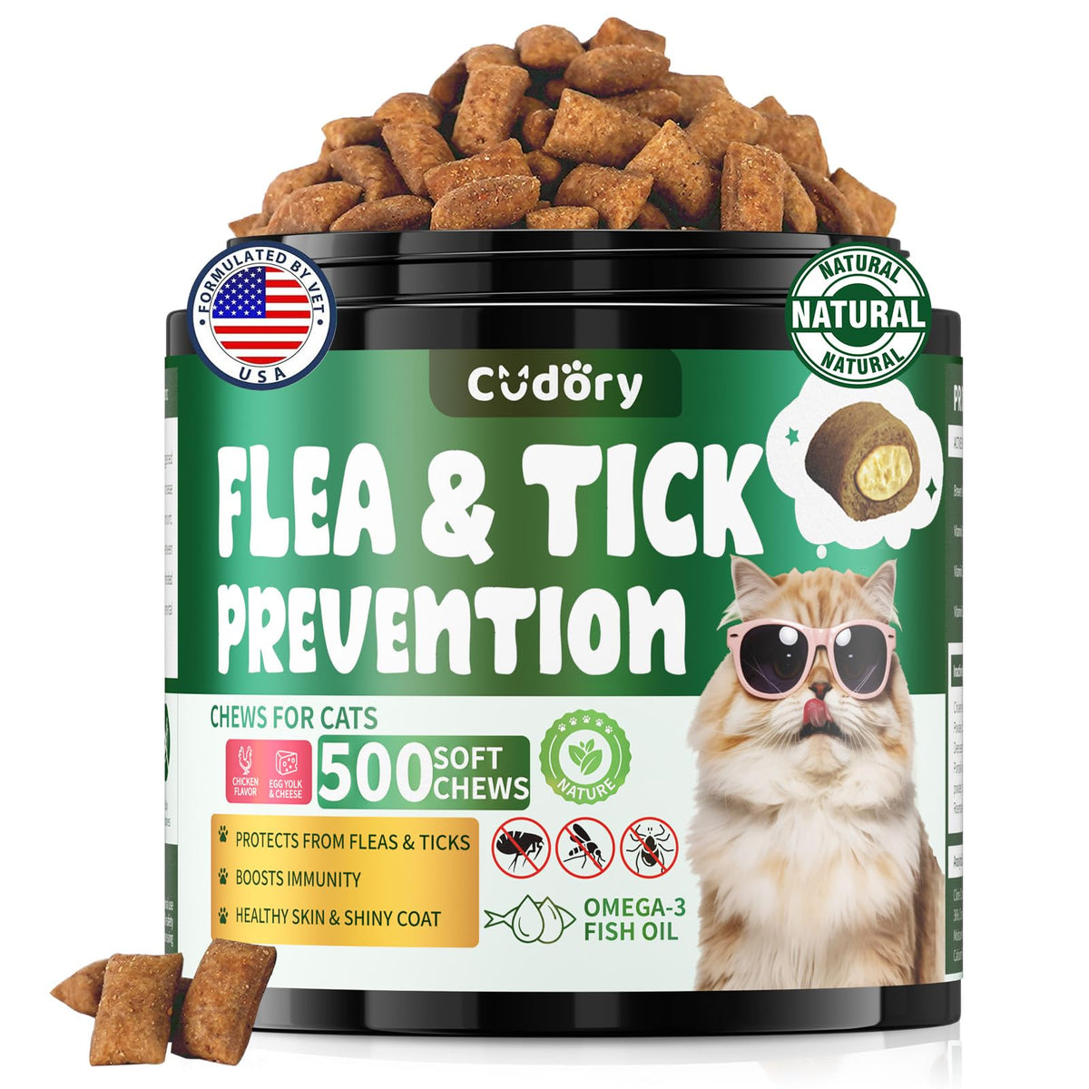 Cudory Animal Nutritional Supplement in brown