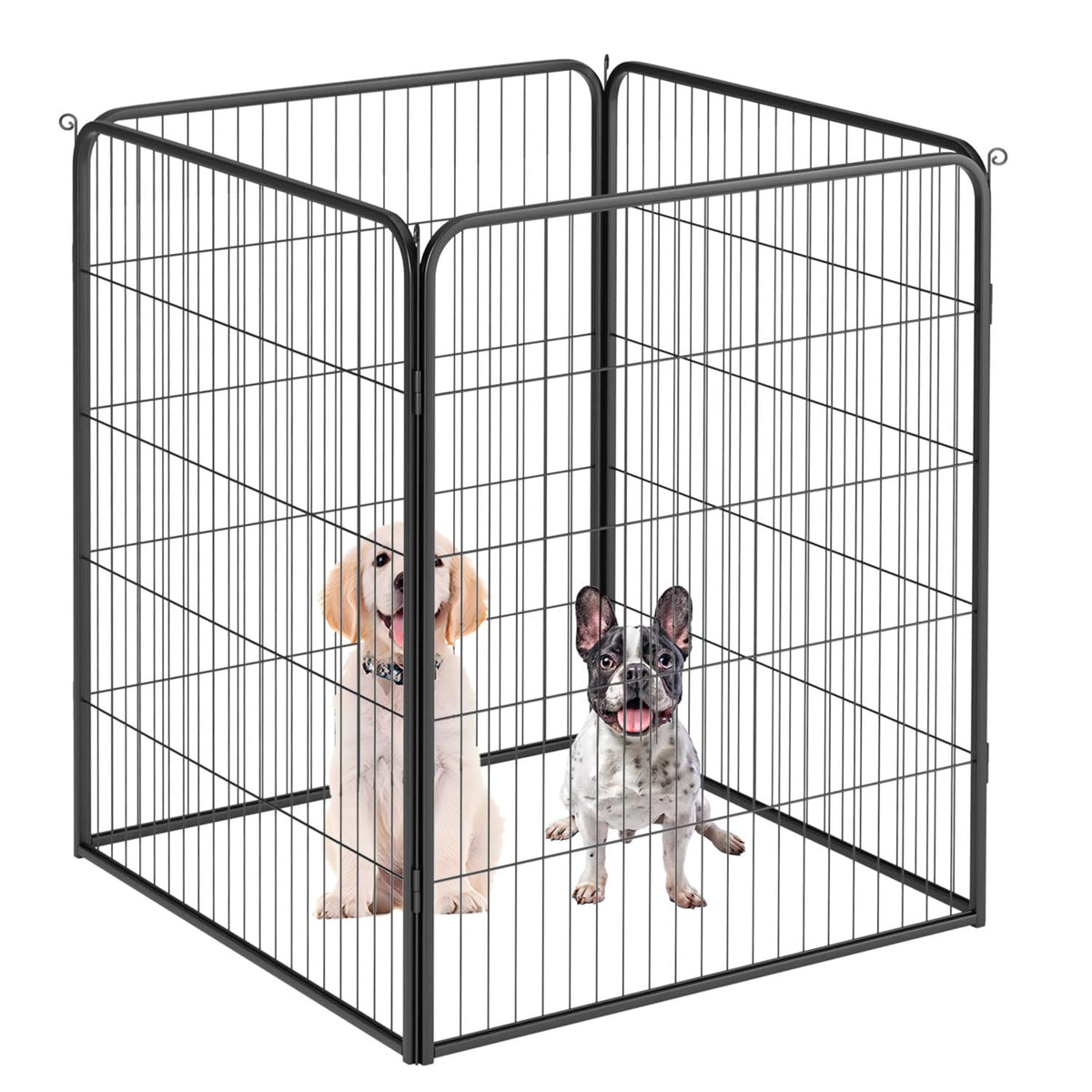 FDW Pet Playpen in Black