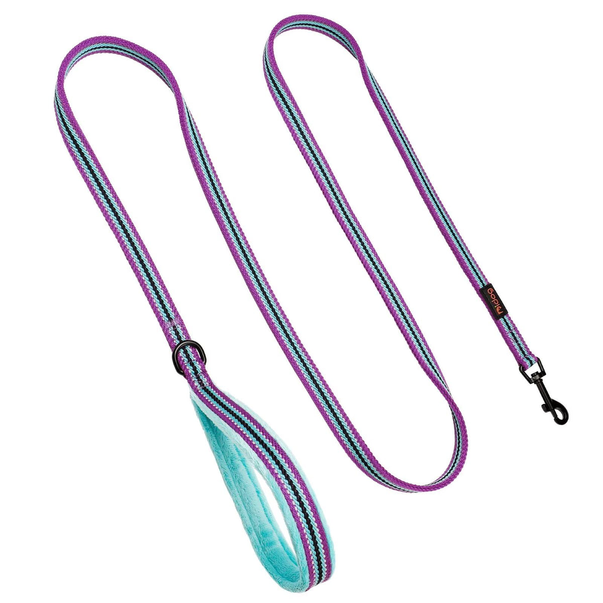 Didog Leash in 5/8''x 6 FT, Mixed-Blue