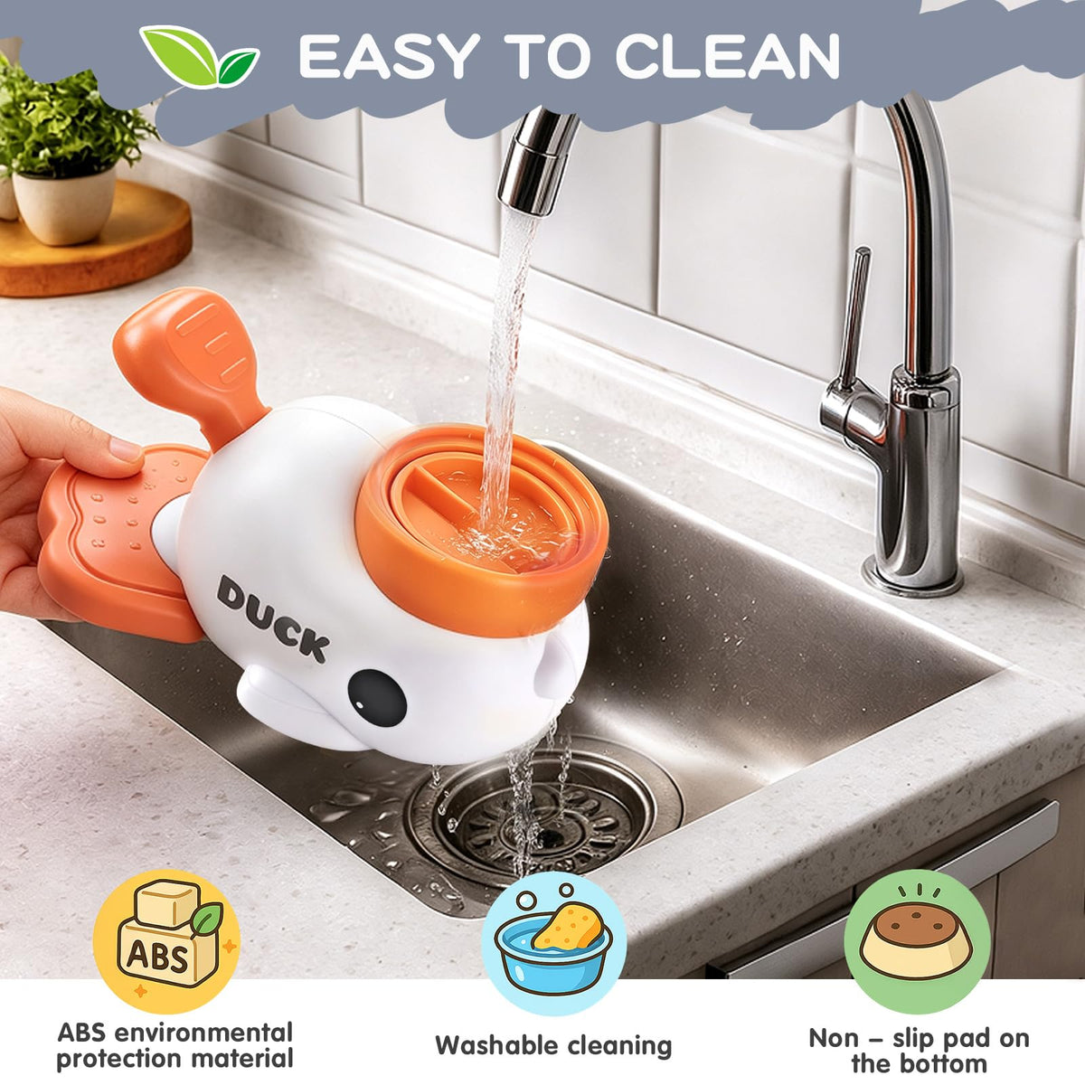 Star&Mi Pet Feeder in Duck-White
