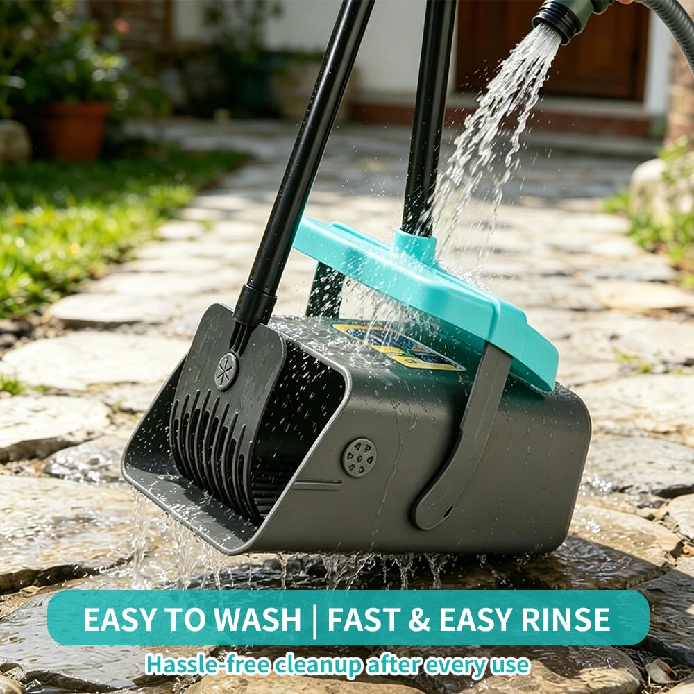 WuzoClean Pet Supplies in Gray & Turquoise Blue