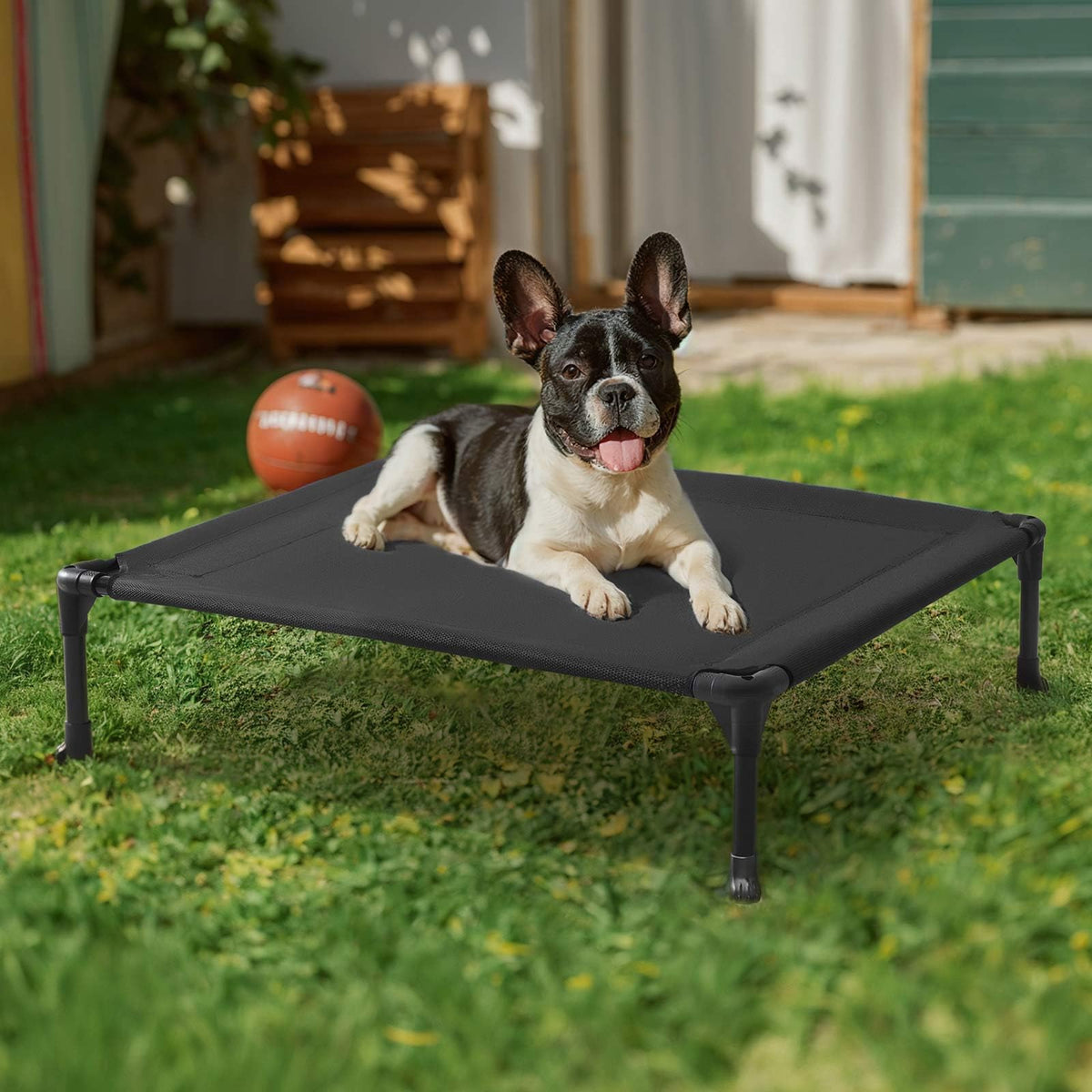 Veehoo Pet Bed Mat in 32.0"L x 25.0"W x 7.0"Th, Black