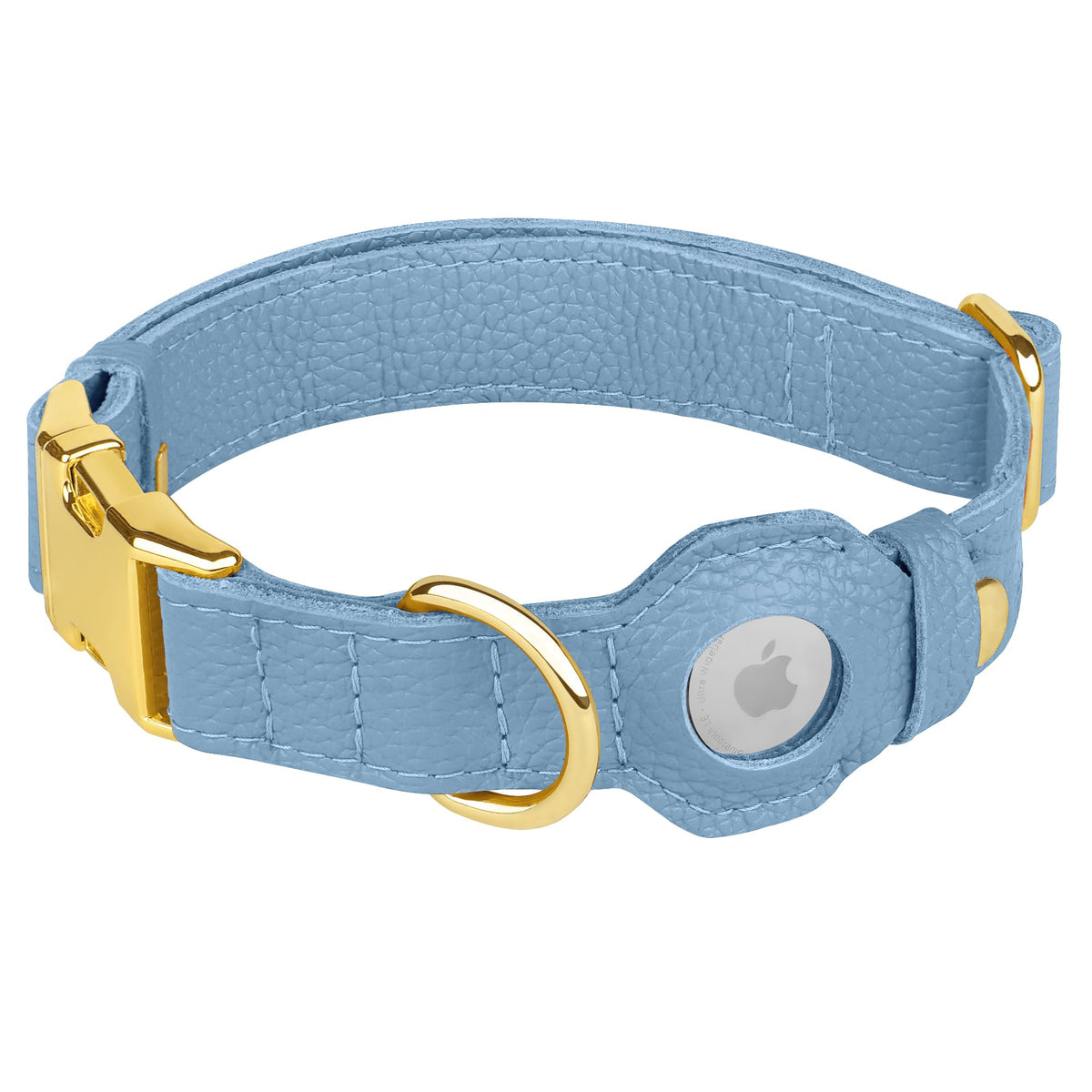 BUDKAS Animal Collar in XS, 9"-12" Neck Fit, Cornflower