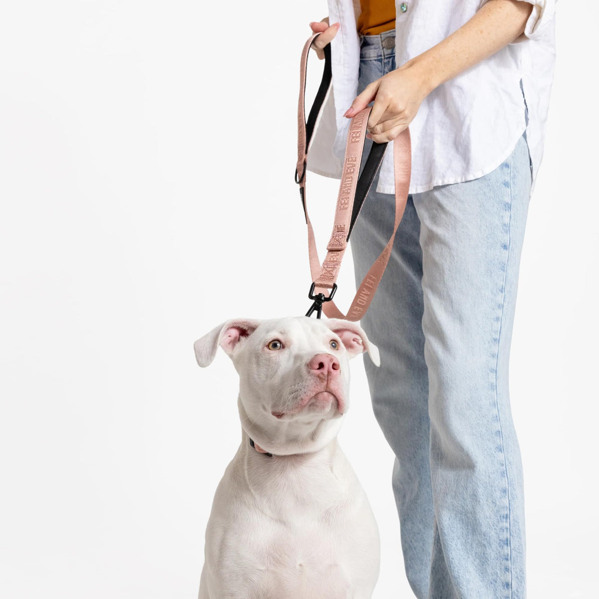 Fei and Eve Leash in 4FT, Blush