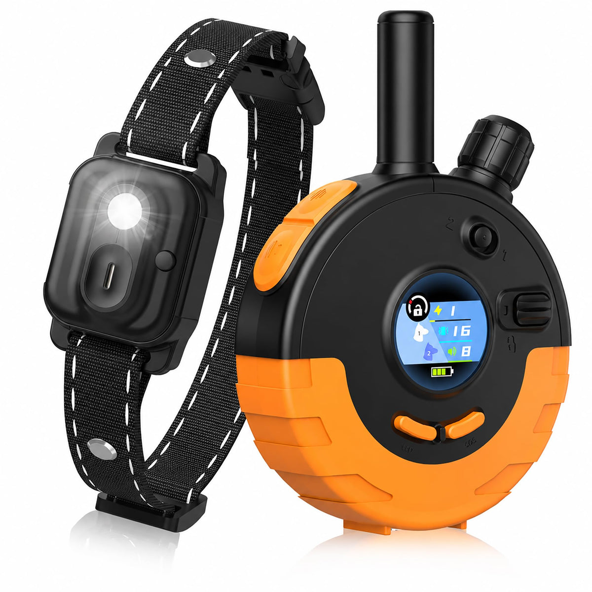 RPZ Animal Collar in 1 Receiver, Orange