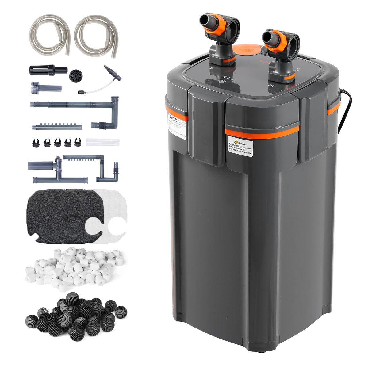 VEVOR Water Pump in Gray, Black