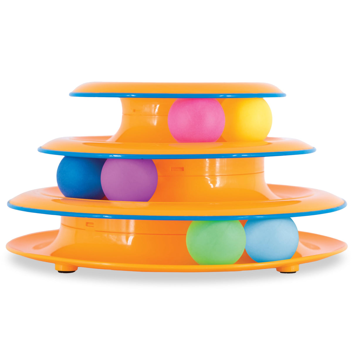 Catstages Pet Toy in One-Size, Tower Of Tracks