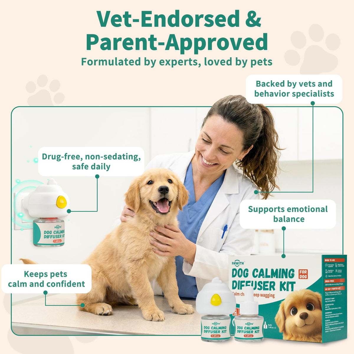 Pawith Pet Supplies in cyan